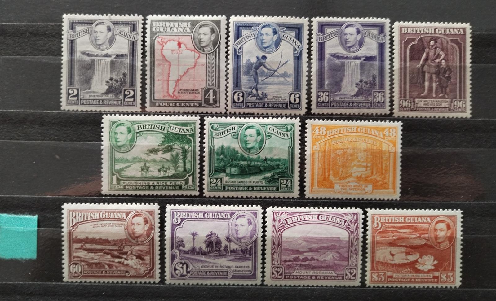Britská Guyana/Guyana 1938-2 120£ Definitiva krále Jiřího VI.