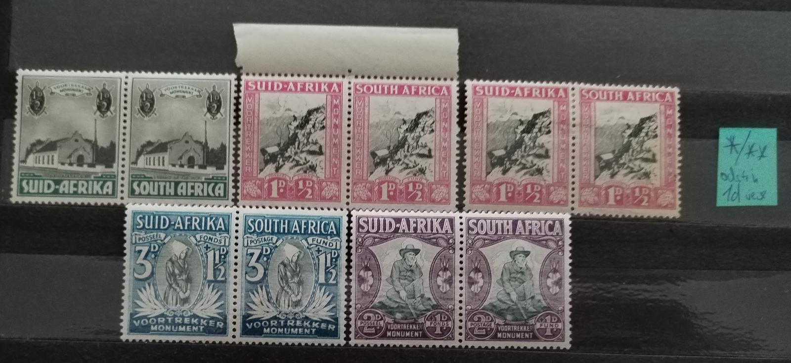 Britská Jižní Afrika 1933 +20£ Svěží charita Voortrekker + var. 1d (*)
