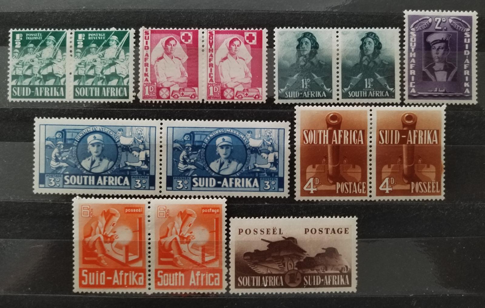 Britská Jižní Afrika 1941-6 50£ Válečné úsilí (bez 1s3d)