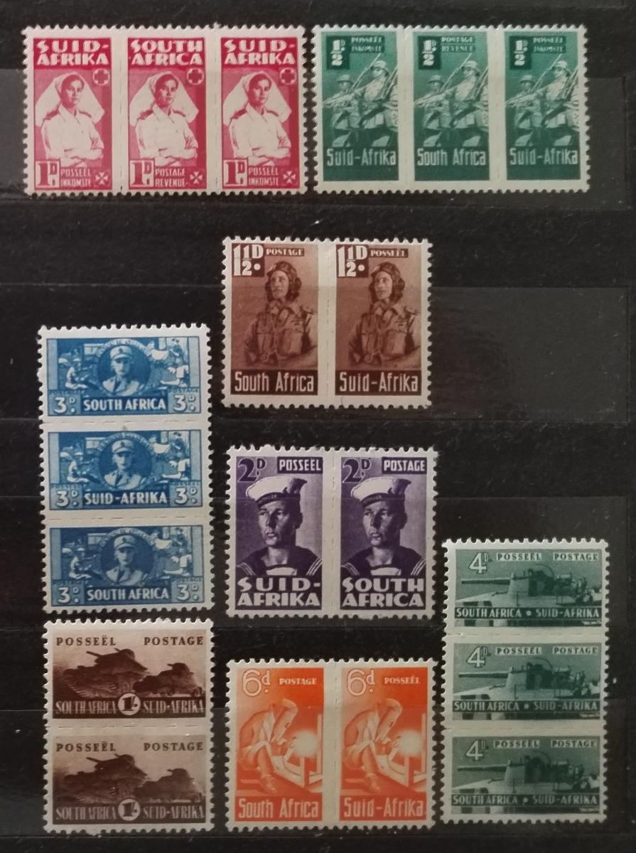 Britská Jižní Afrika 1942-4 50£ Válečné úsilí a Druhá světová válka