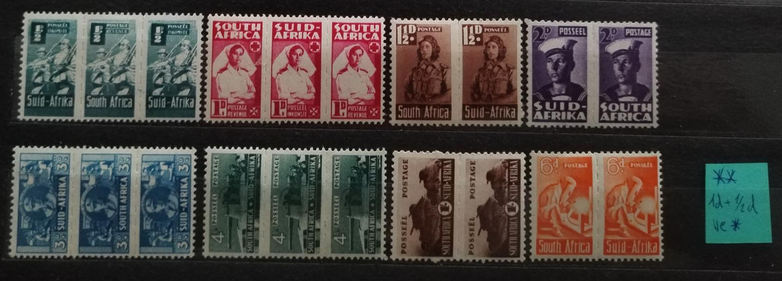 Britská Jižní Afrika 1942 50£ Válka a vojenství (** až na 0,5+1d)