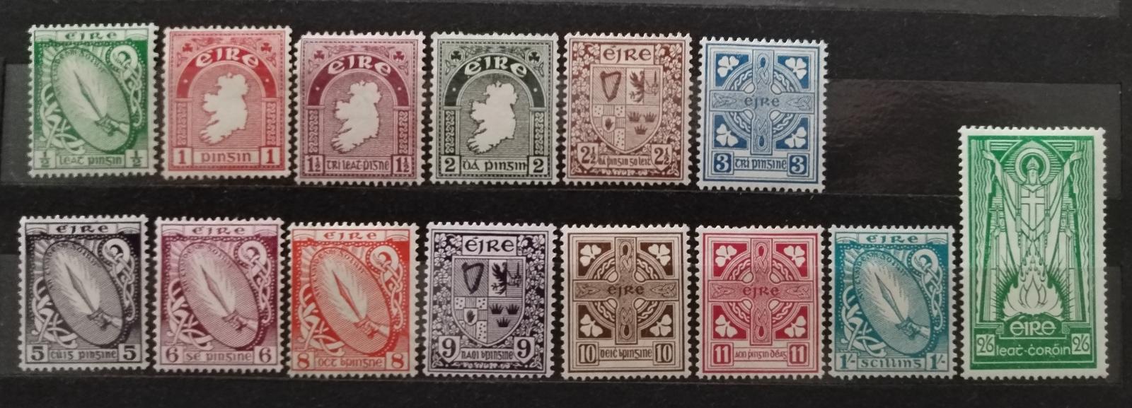 Britské Irsko 1940-8 +110£ Definitiva po 2s6d (popis)