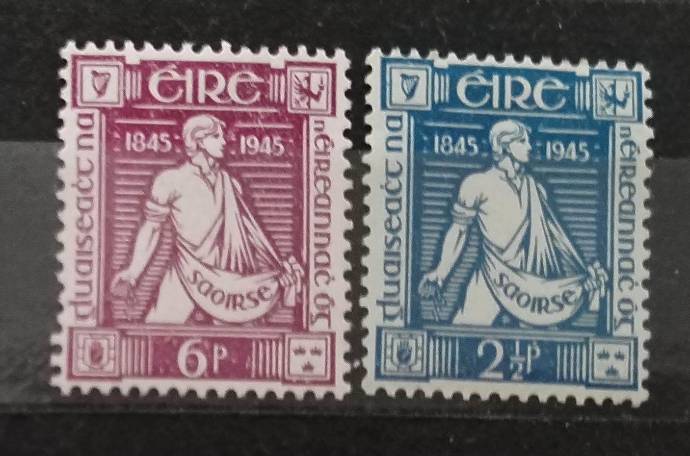 Britské Irsko 1945 11£ Výročí smrti Thomase Davise