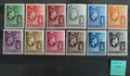 Britské Panenské ovy. 1938-7 +240£ Komplet definitivy (CHALK PAPER)