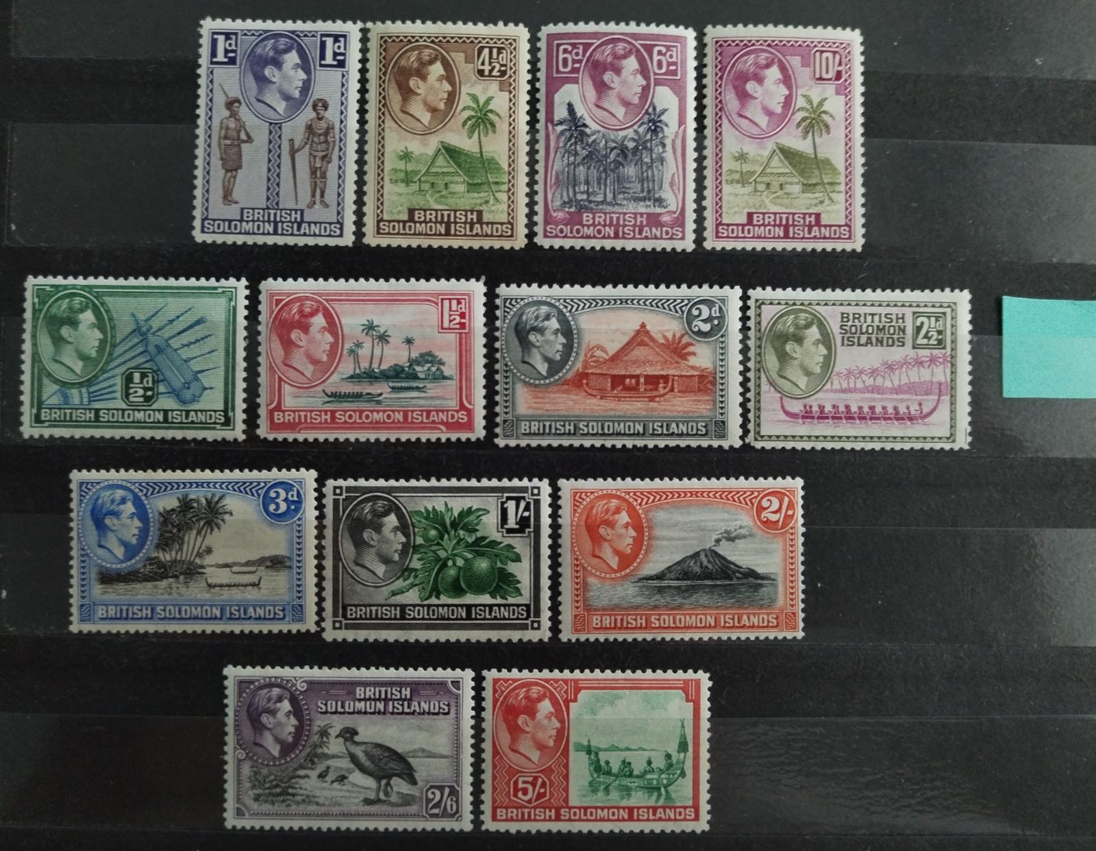 Britské Šalamounovy ovy 1938 95£ Ostrovní definitiva krále Jiřího VI.