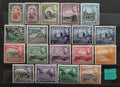 Britský Kypr 1938-1 SG151-63 250£ Definitiva krále Jiřího VI.