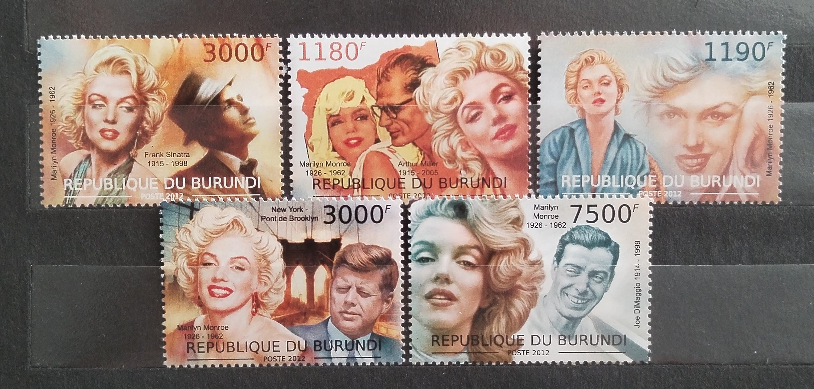 Burundi 2012 Marilyn Monroe a její život