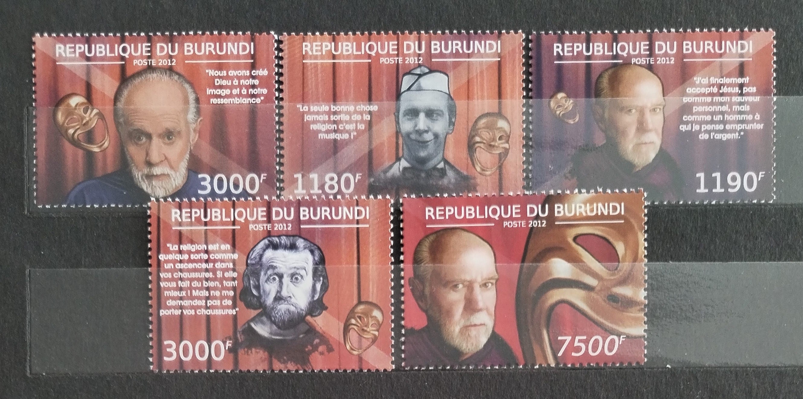 Burundi 2012 Komik George Carlin