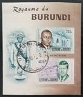 Burundi 1966 SVĚŽÍ LEP CTO - JFK a osobnosti