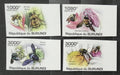 Burundi 2011 Mi.1998-1 9,5€ Včely a květy, medonosný hmyz, imperf