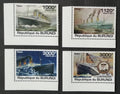 Burundi 2011 Mi.2170-3 9,5€ 100 let zkázy Titanicu, lodě a doprava