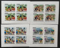 Burundi 2011 Mi.2202-5 +38€ Skauting a příroda, ČTYŘBLOKY IMP.