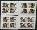 Burundi 2011 Mi.2266-9 +38€ Elvis Presley a jeho hudba ČTYŘBLOKY IMP.