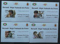 Burundi 2011 Mi.2266-9 +9,5€ Elvis Presley a hudba, DELUXE IMP.