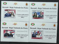 Burundi 2011 Mi.2286-9 9,5€ Princ William a Kate, DELUXE