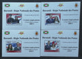 Burundi 2011 Mi.2286-9 9,5€ Princ William a Kate, DELUXE 3000F přelož.