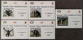 Burundi 2012 19€ Šimpanzi, opice a primáti Afriky DELUXE IMPERF.