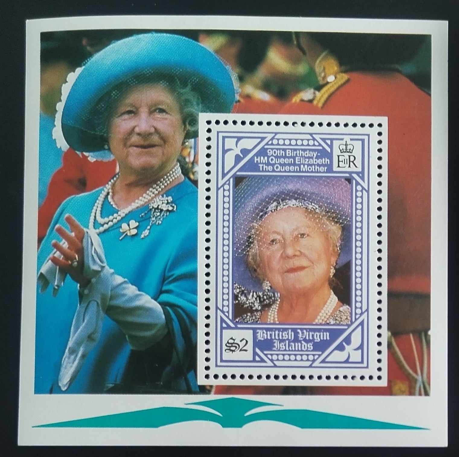 British Virgin Islands 1990 Queen Mother's Birthday