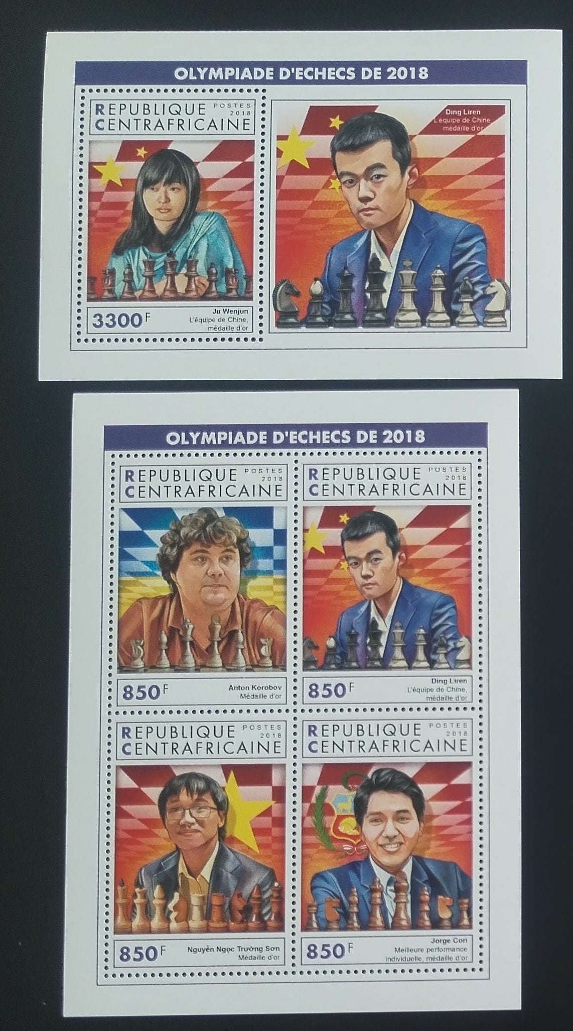 Středoafrická rep. 2018 Šachová olympiáda, Šachy