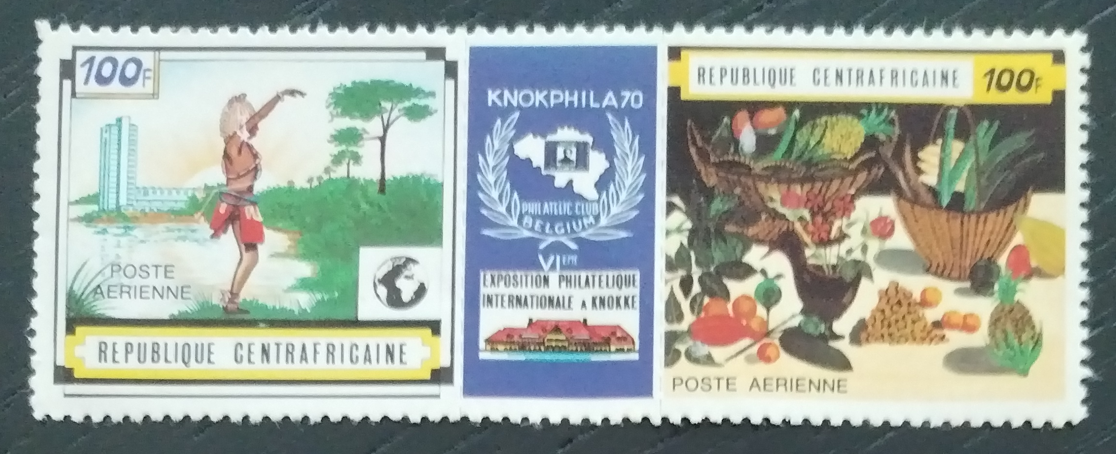 Středoafrická republika 1970 Knophila