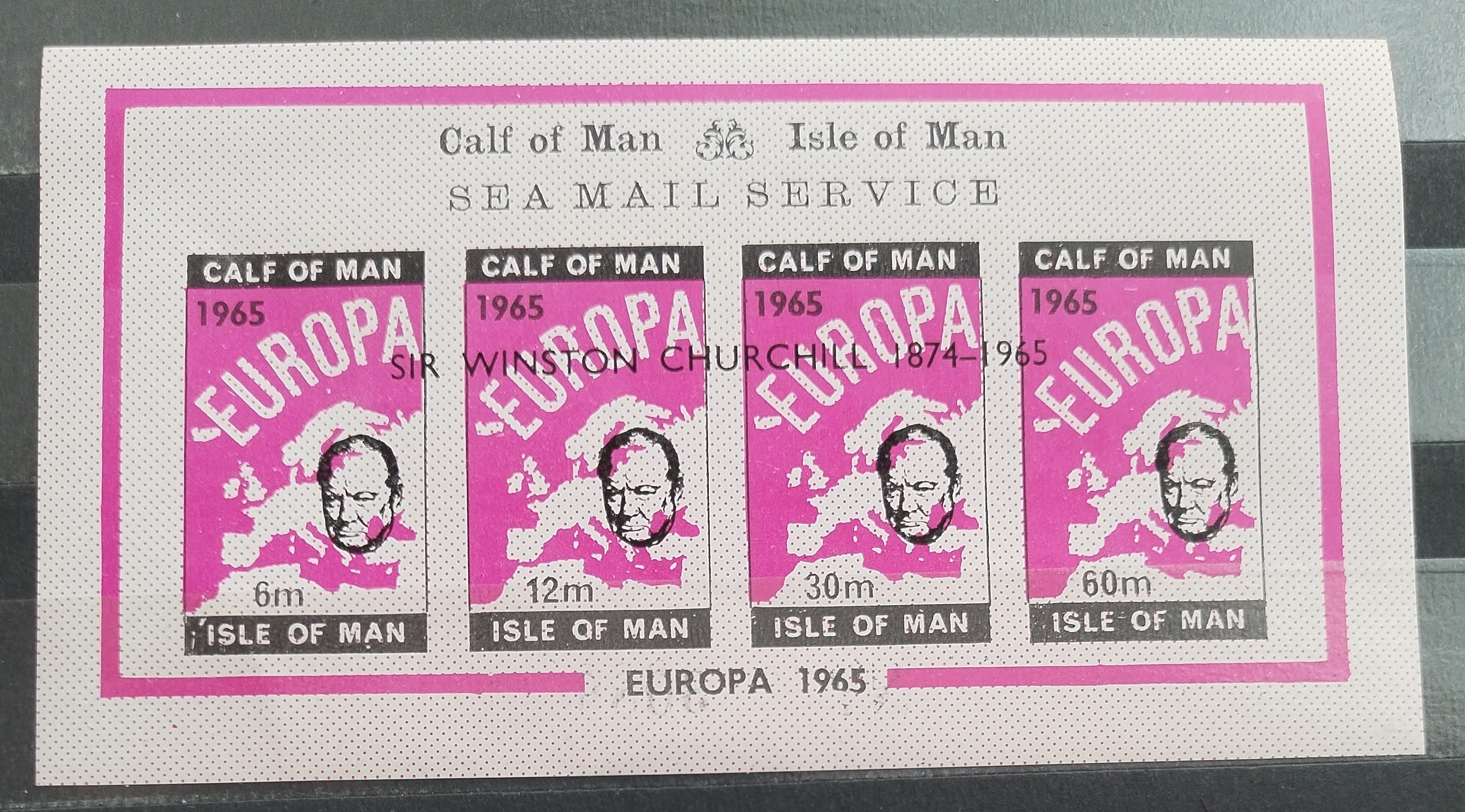 Calf of Man 1965 Winston Churchill, Přetisky