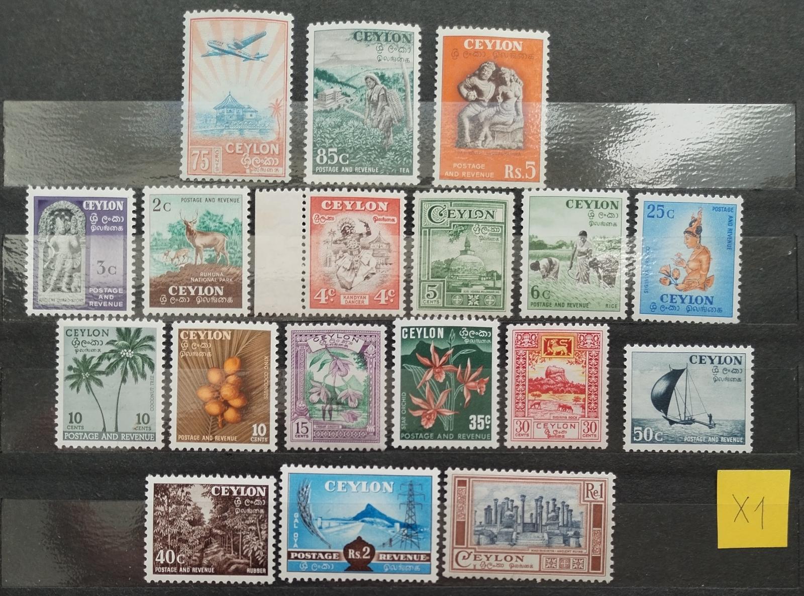 Ceylon 1950-4 SG413-0 103,5£ Definitiva ostrovních výjevů