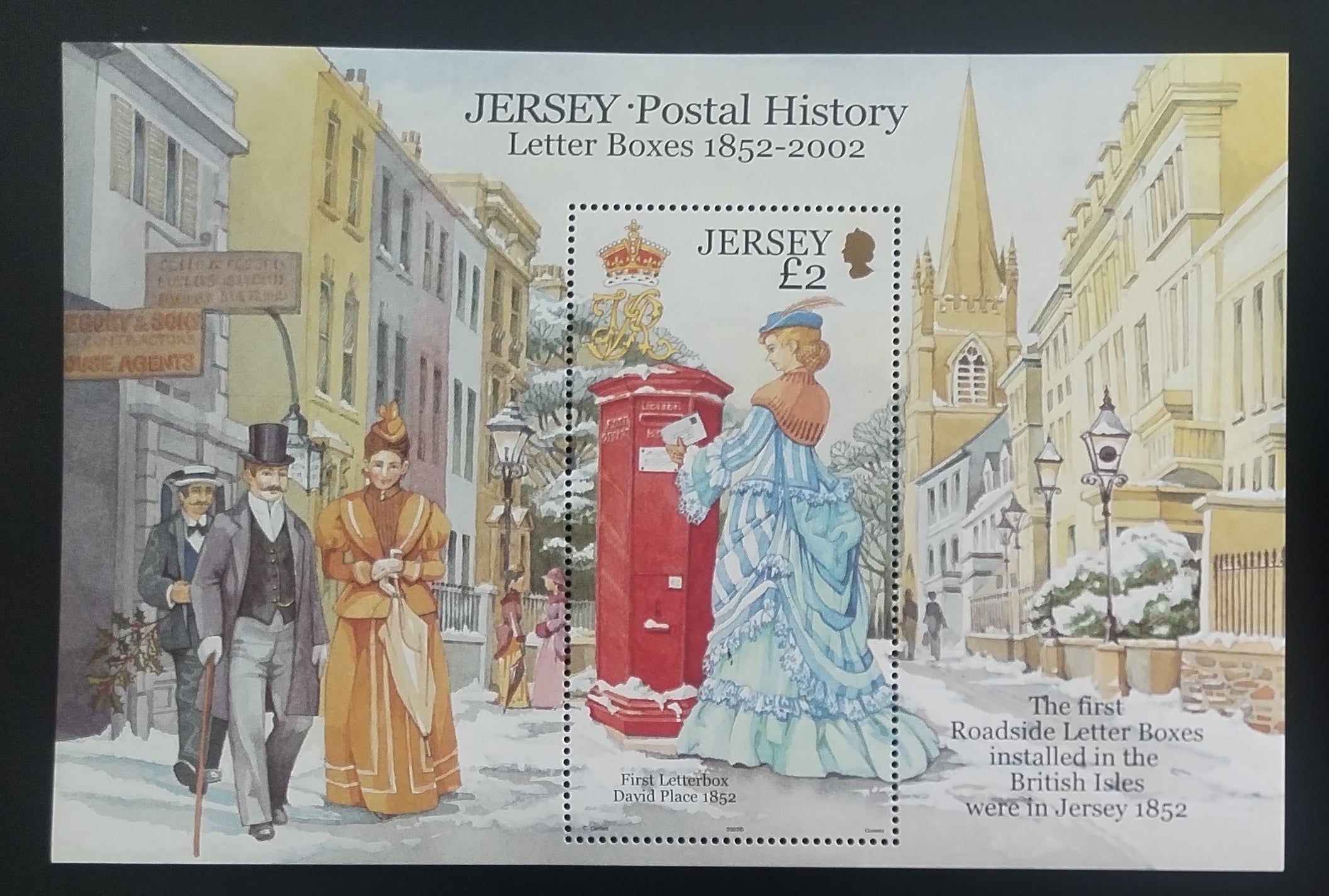 Jersey 2002 Historické poštovní schránky