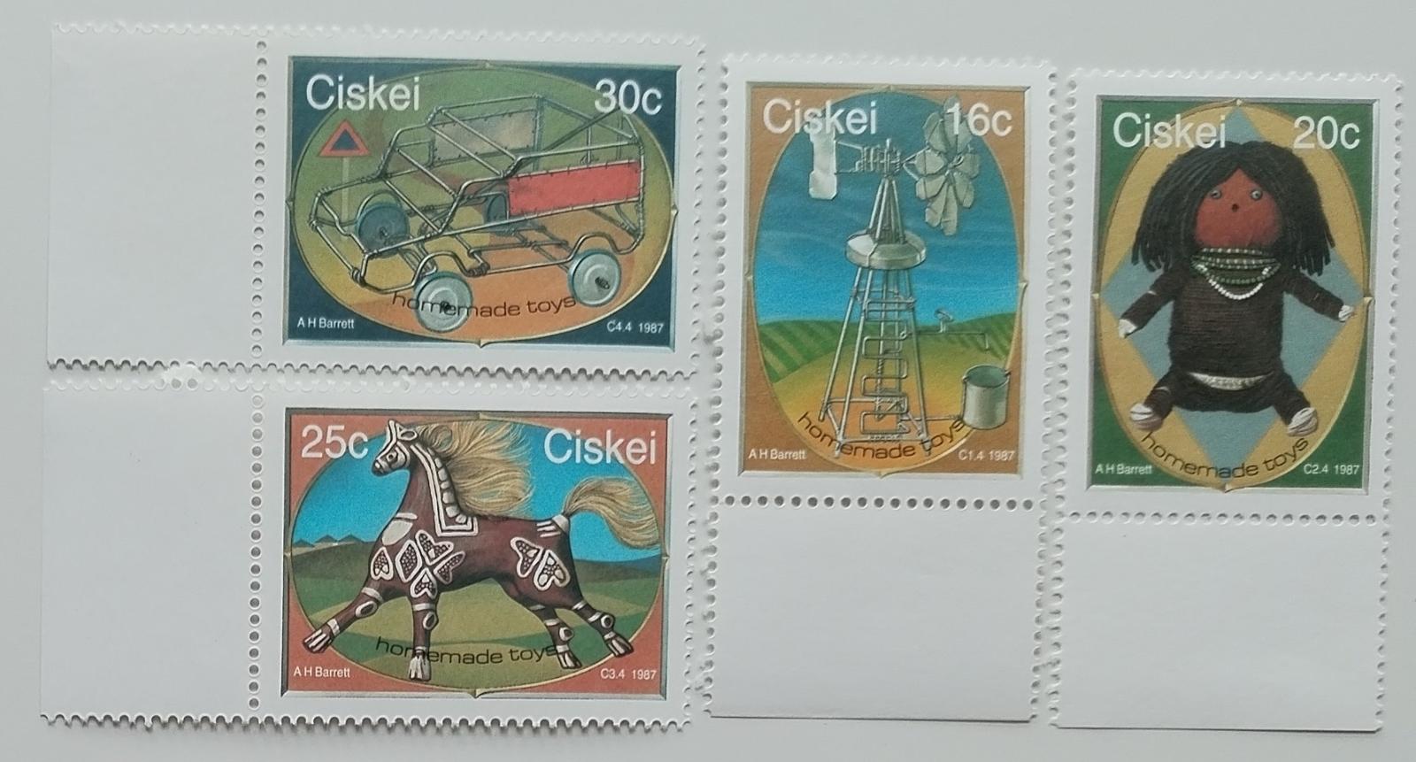 Ciskei (JAR) 1987 Mi.119-2 Rukodělné výrobky a hračky