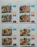 Ciskei (JAR) 1989 Mi.158-1 7,2€ Legendy&mýty, Lvi a fauna Afriky PÁRY