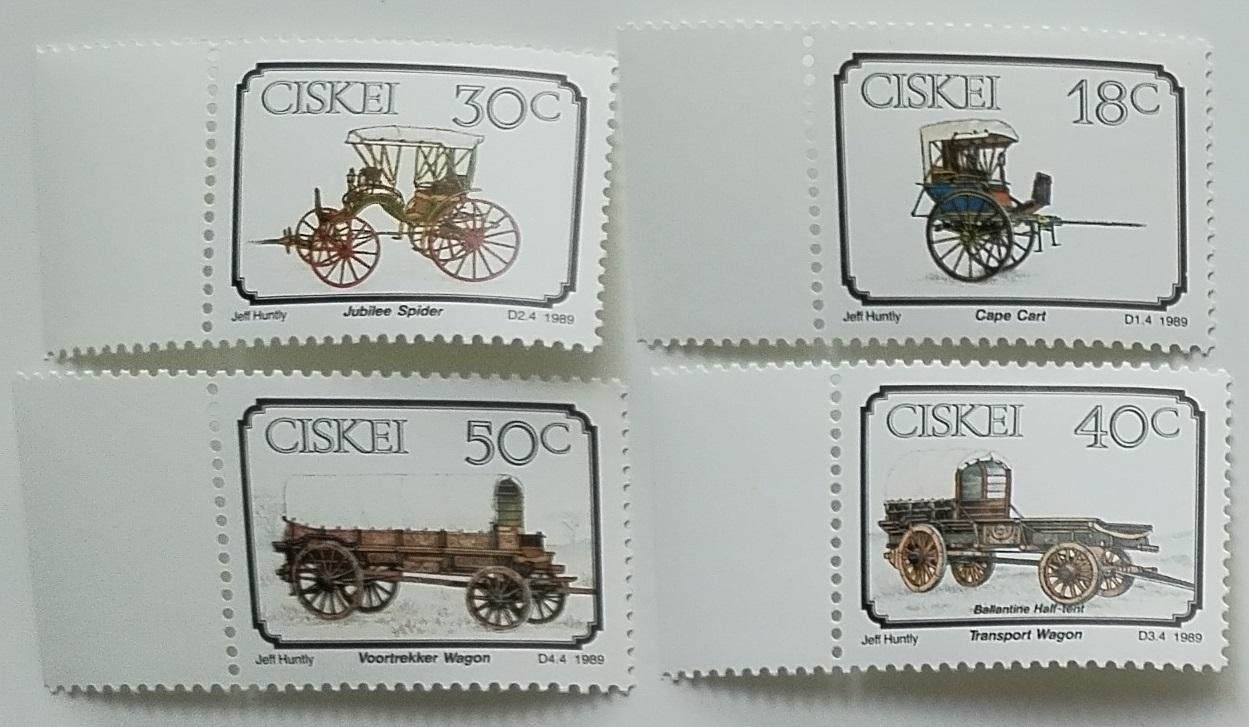 Ciskei (JAR) 1989 Mi.162-5 3,6€ Historická doprava, Vozy a povozy