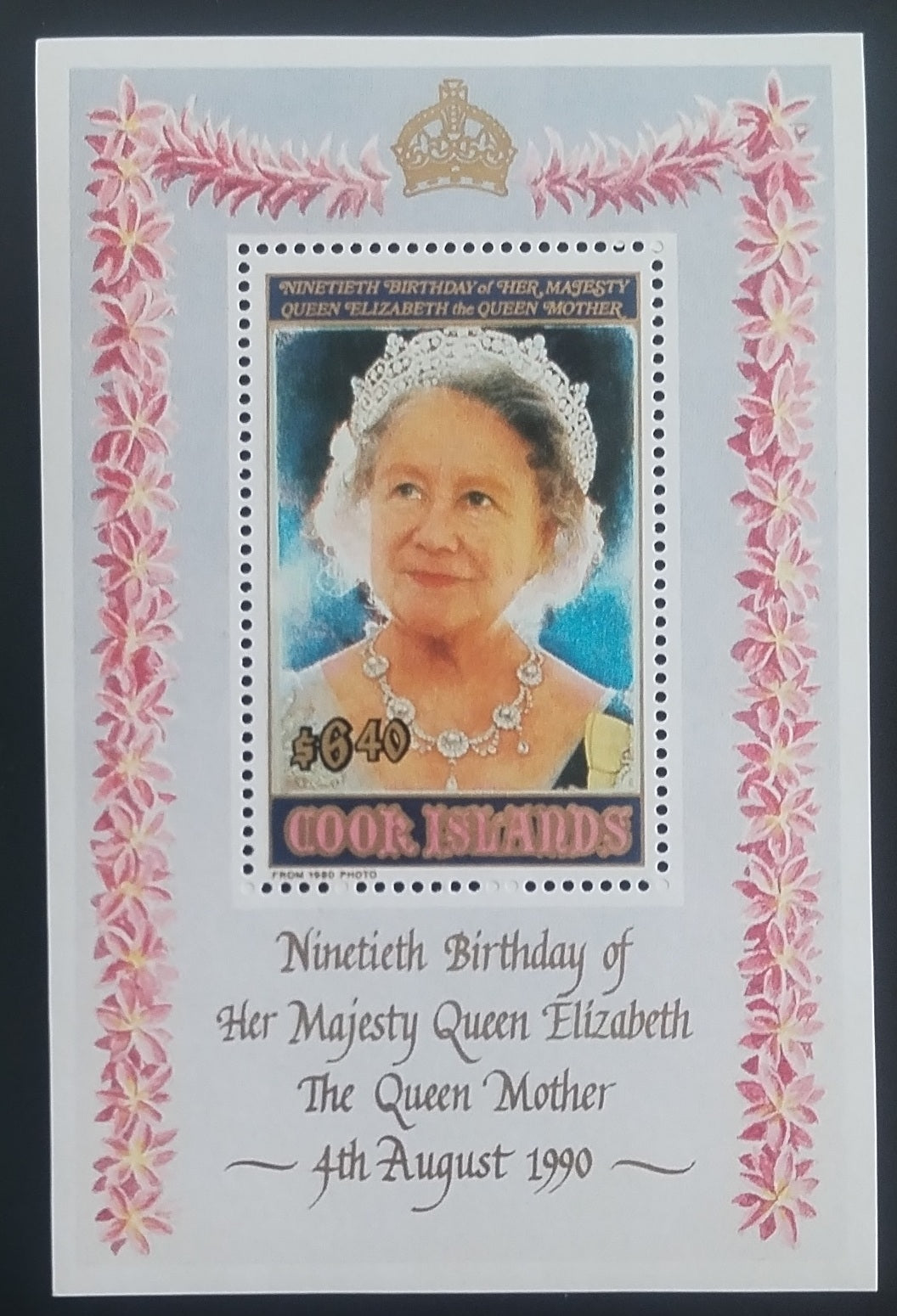 Cookovy ostrovy 1990 Narozeniny královny matky