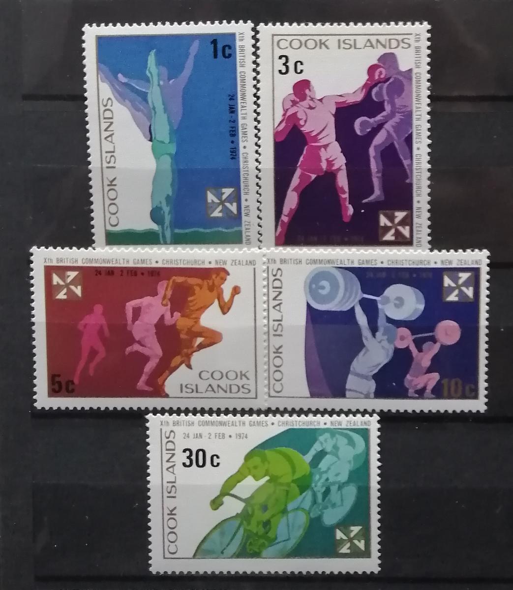 Cookovy ostrovy 1974 Commonwealth hry a sport
