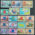 Jersey 1976 Definitiva - Ostrovní erby a mapy