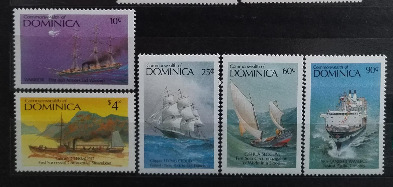 Dominika 1984 Historické lodě a plachetnice