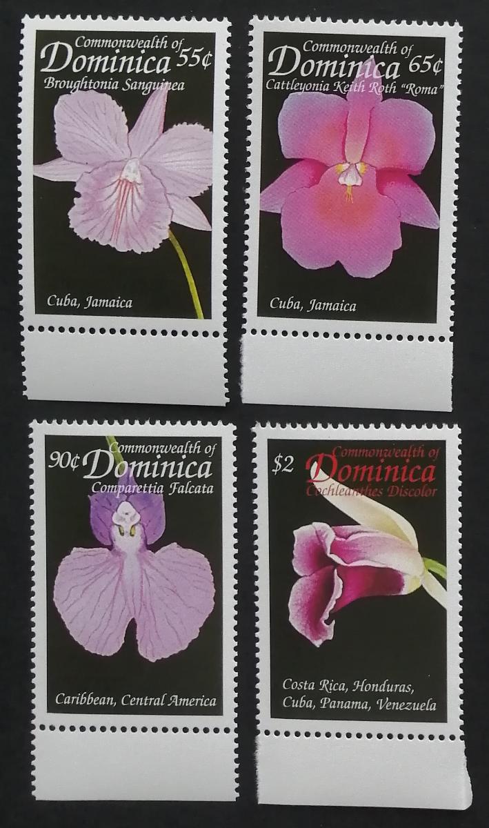 Dominika 1999 Mi.2617-0 4,5€ Orchideje ostrova, květiny a flora