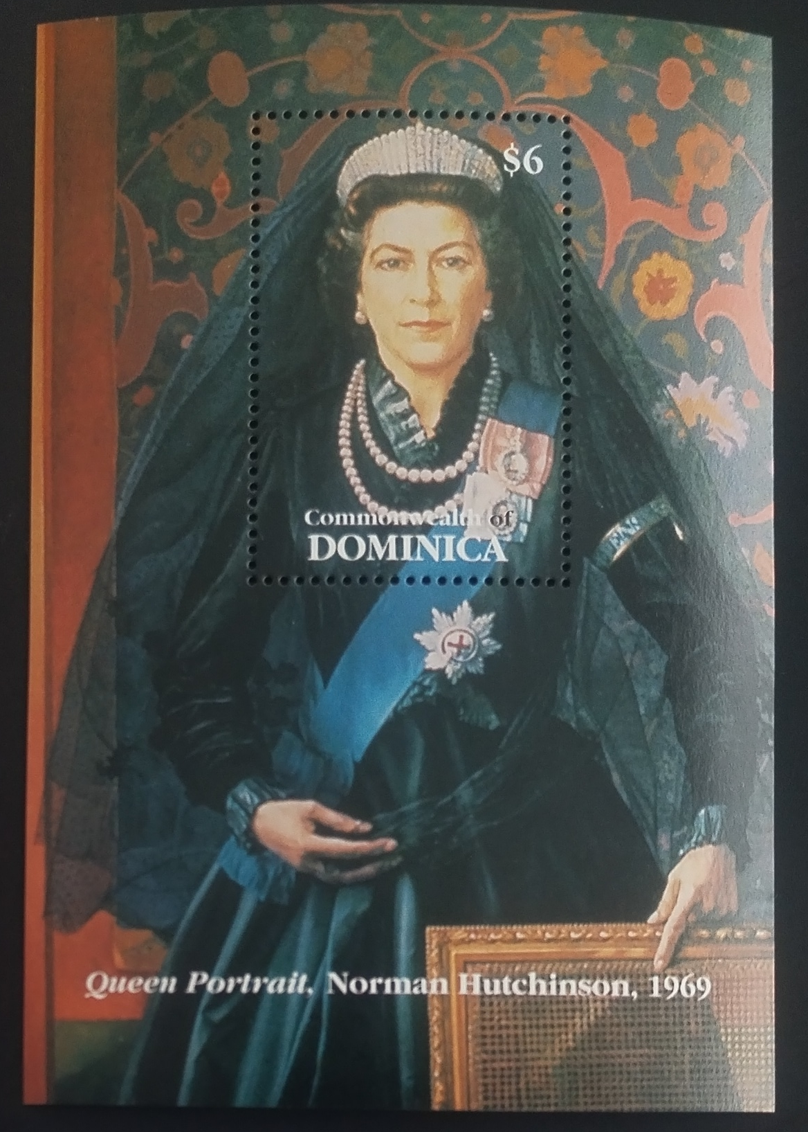 Dominika 1993 Výročí korunovace a královna v umění