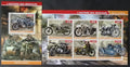 Džibutsko 2015 Armádní vojenské motocykly a motorky