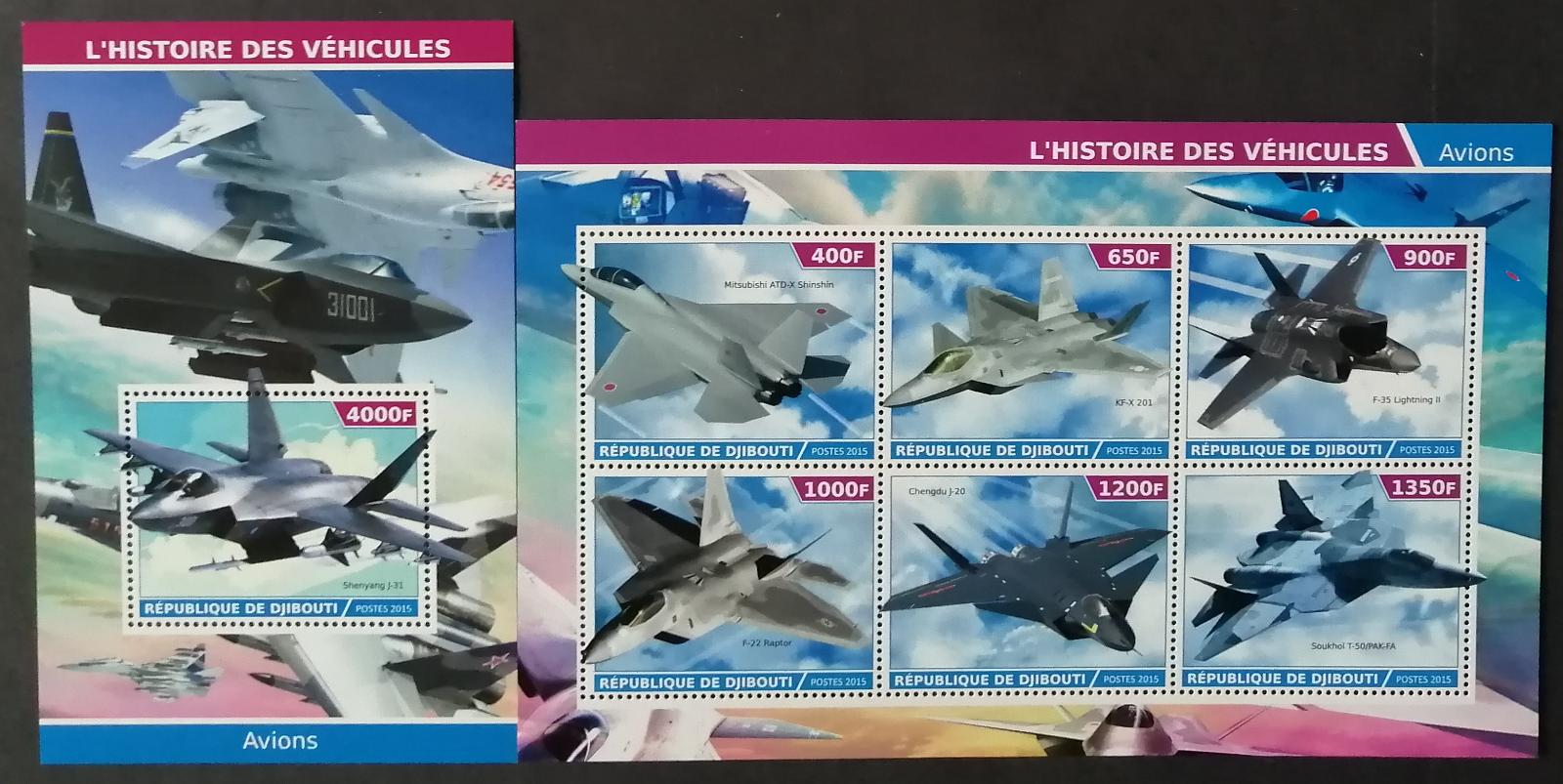 Džibutsko 2015 Moderní nadzvukové stíhačky, KF-X, Raptor