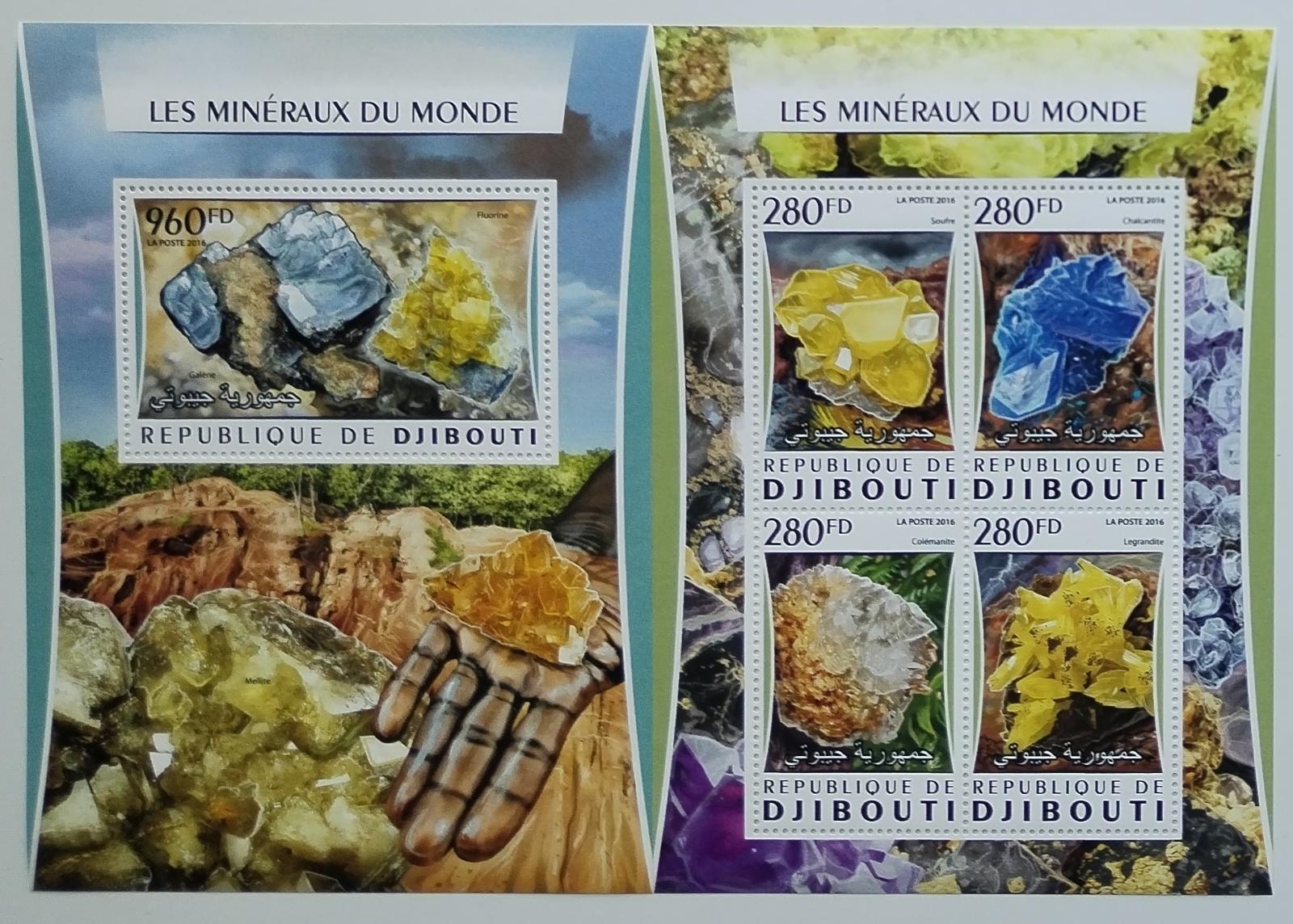Džibutsko 2016 Minerály a nerosty Afriky, Těžba v dolech