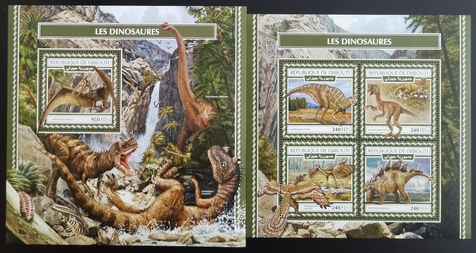 Džibutsko 2017 Dinosauři a pravěká fauna II.
