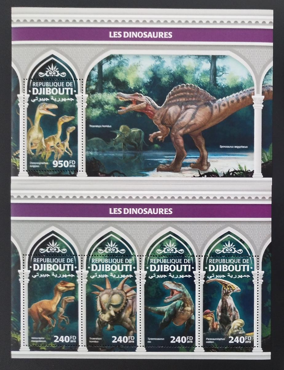 Džibutsko 2018 Dinosauři a ještěři pravěku