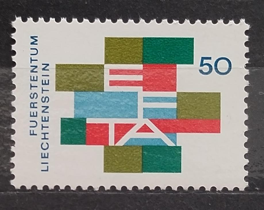 Lichtenštejnsko 1967 EFTA a organizace