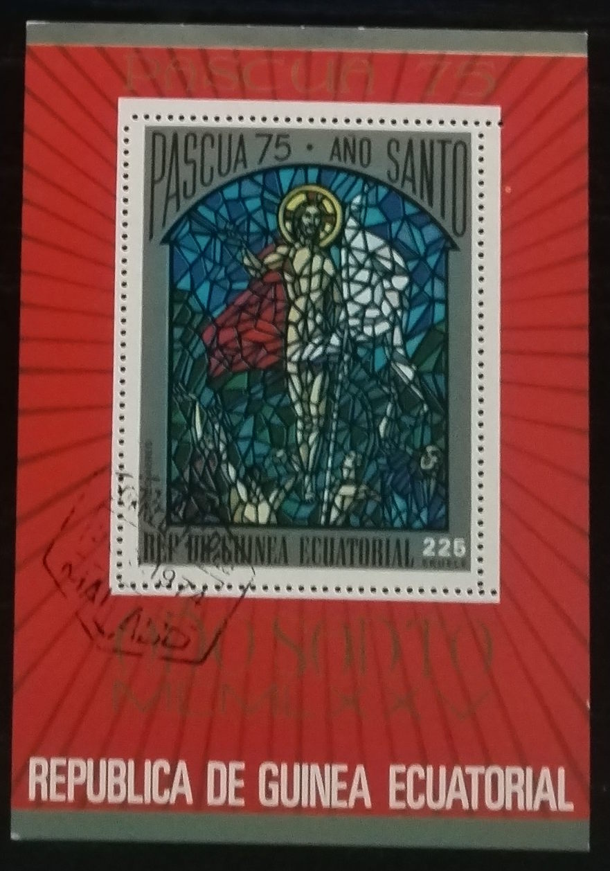 Rovníková Guinea 1975 Vánoce a umění