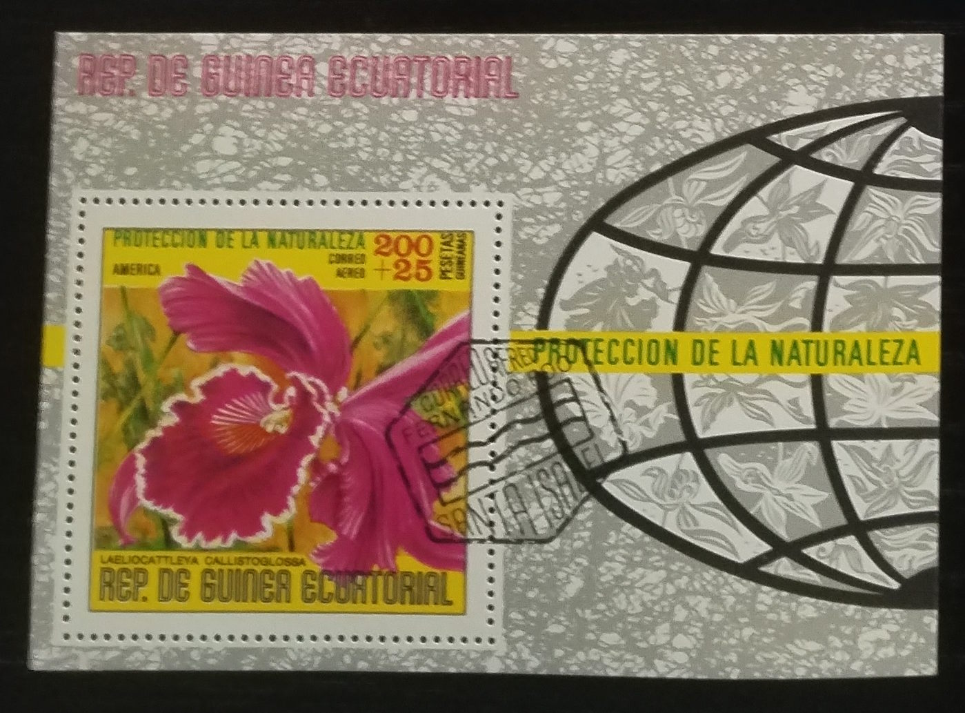 Rovníková Guinea 1975 Orchideje a flora