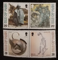 Ostrov Man 1993 EUROPA a archeologie, Fosílie a umění