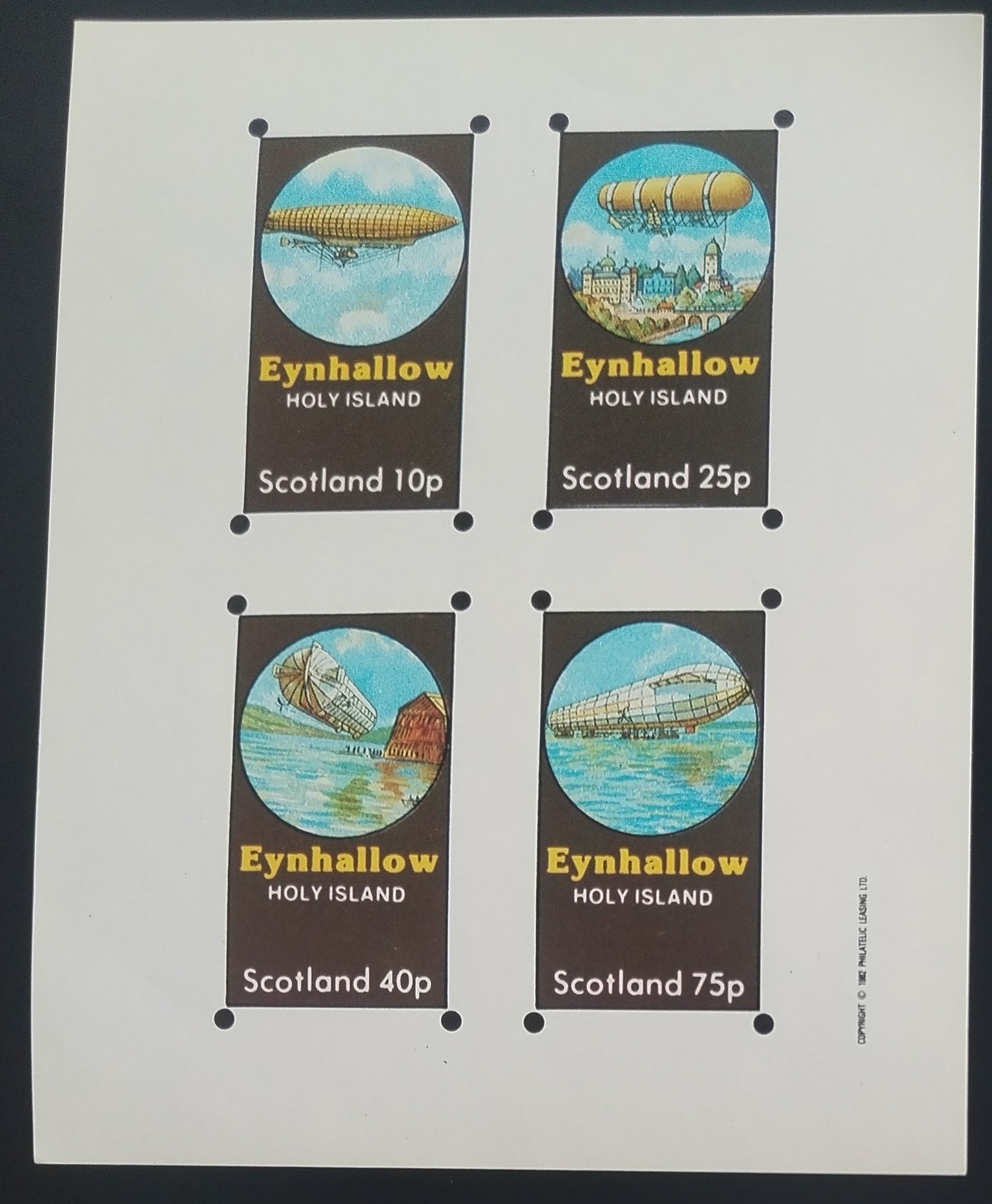 Eynhallow 1982 Zepeliny a vzducholodě