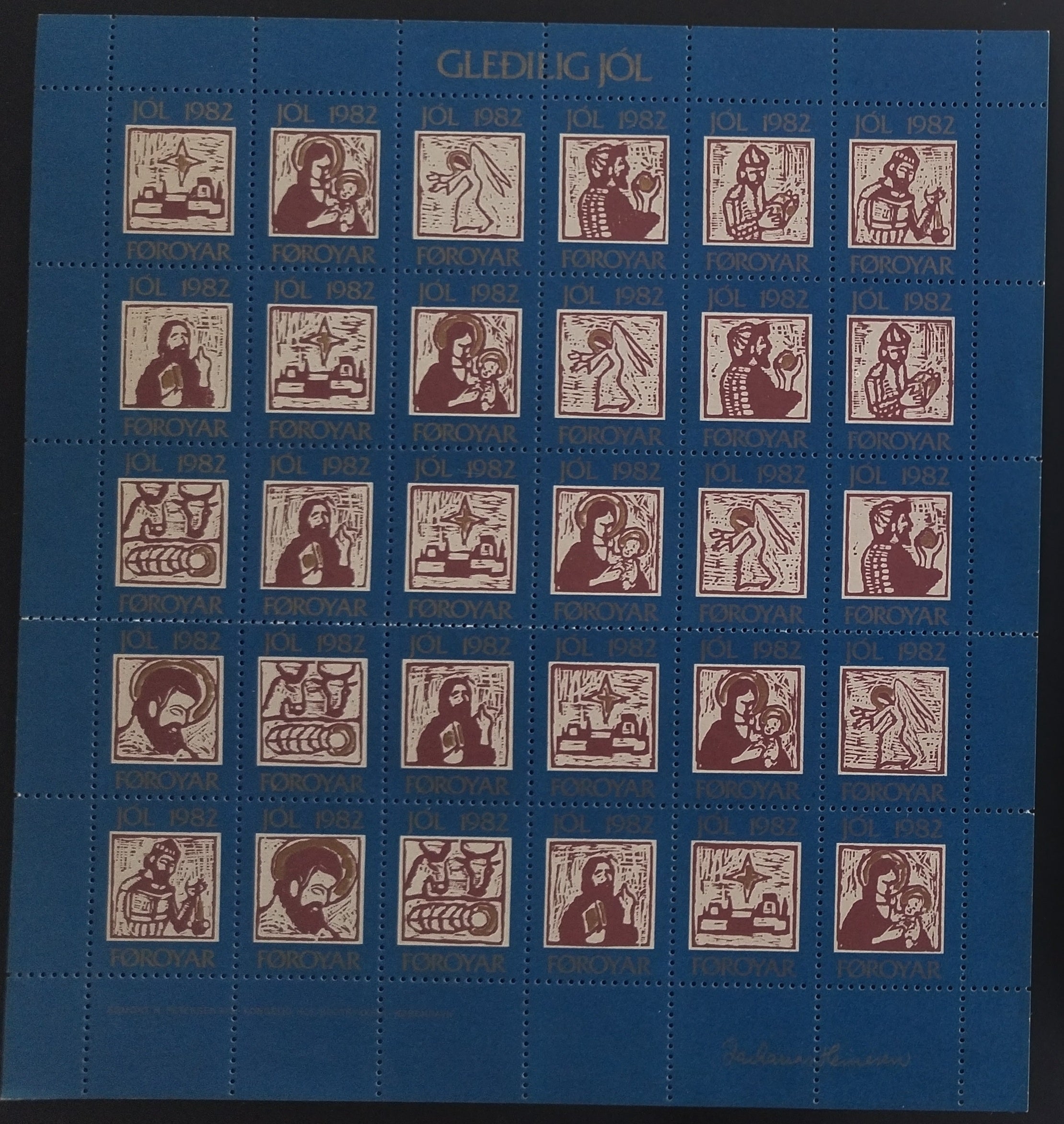 Faerské ostrovy 1982 Vánoce a svátky