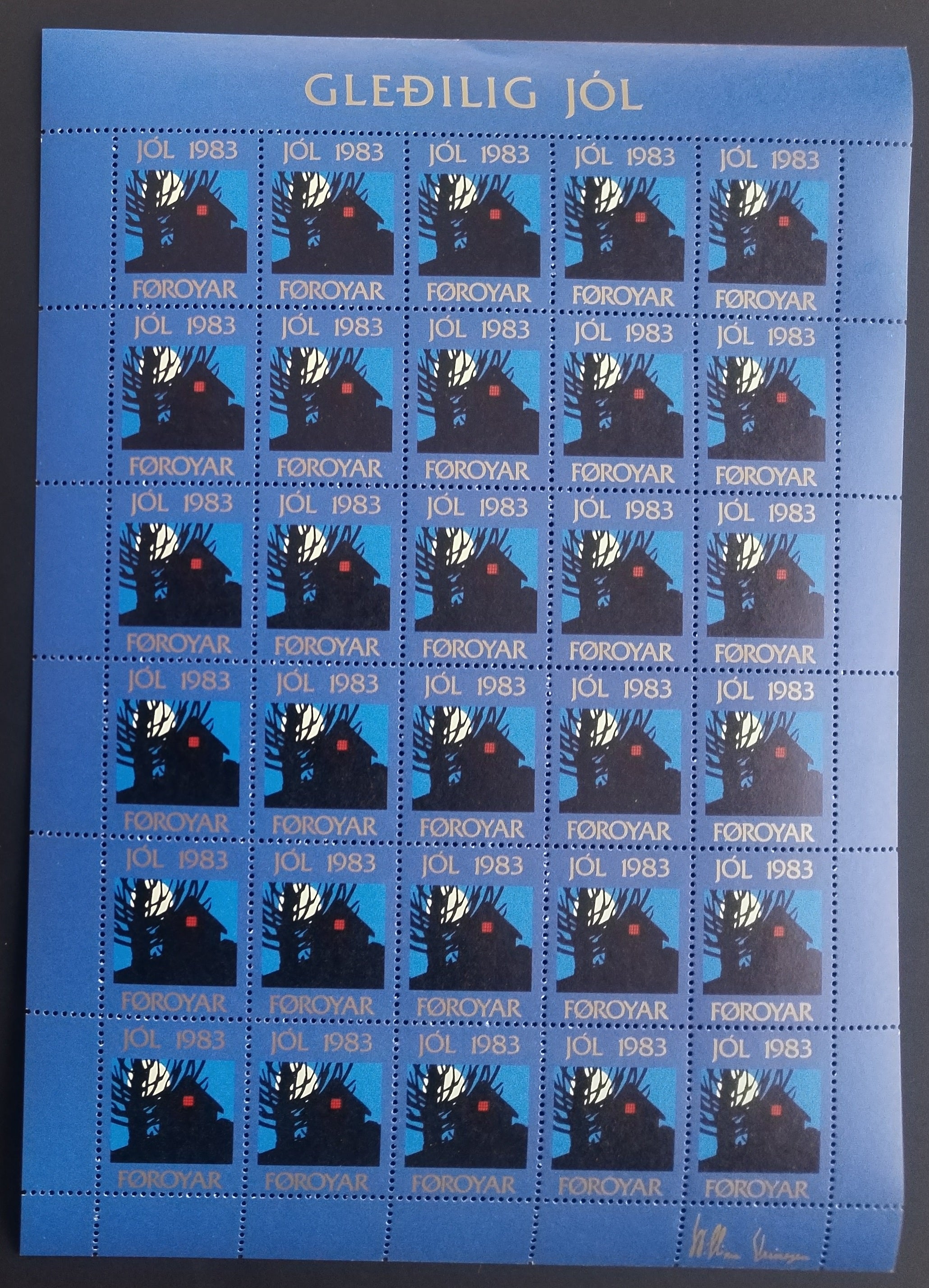 Faerské ostrovy 1983 Vánoce a svátky