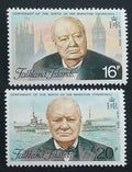 Falklandské ostrovy 1974 Winston Churchill a osobnosti