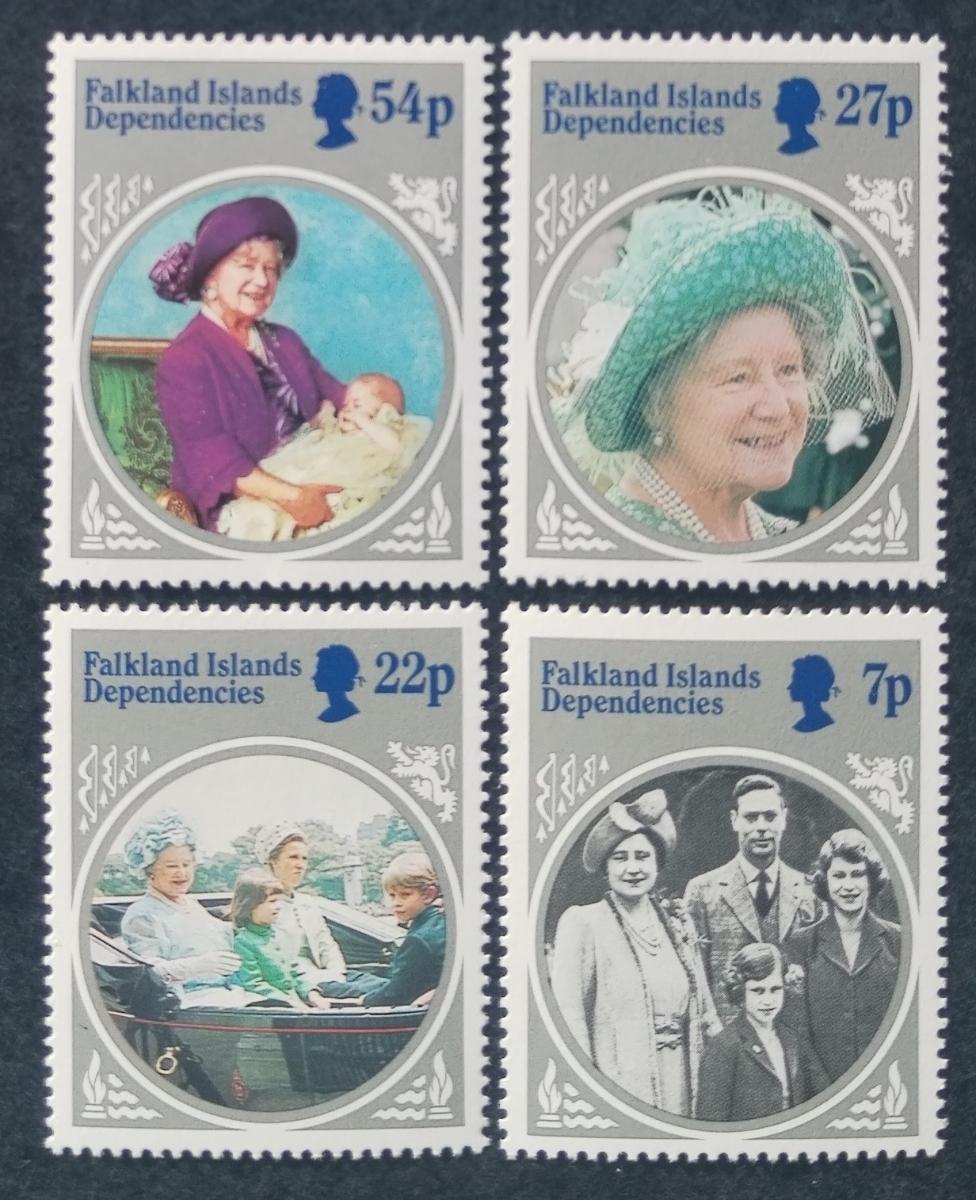 Falklandské dependence 1985 Narozeniny královny matky